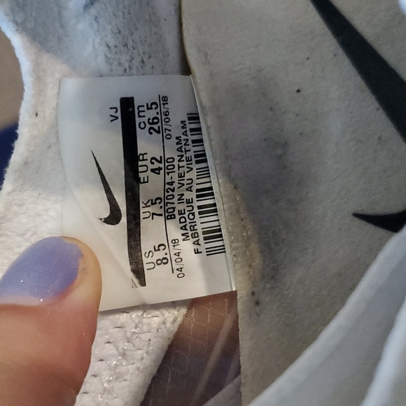 Nike Zoom Fly SP Triple White - Picture 7 of 7